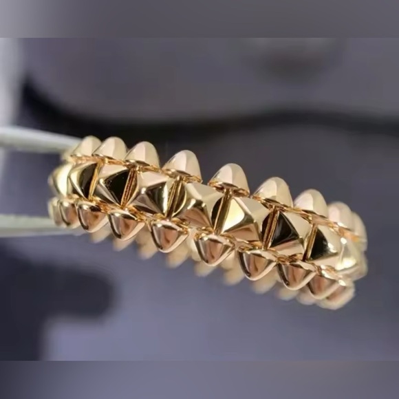 🐘🐘 14K Rose Gold Plated Sterling Silver Luxury Design Ring